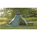 2019 hot sales America Customized outdoor waterproof wild camping tent adult Indian teepee tent